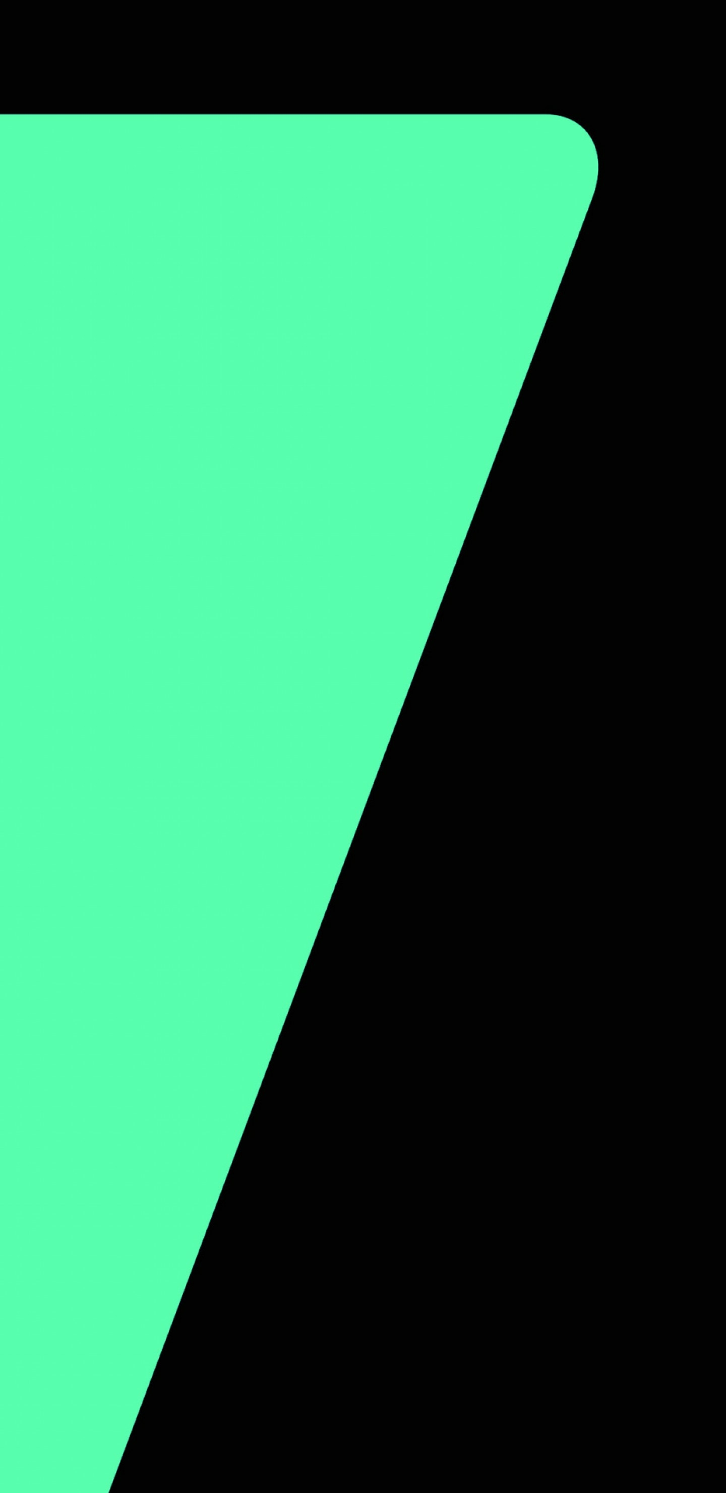 全面屏手机壁纸-绿色s7edge