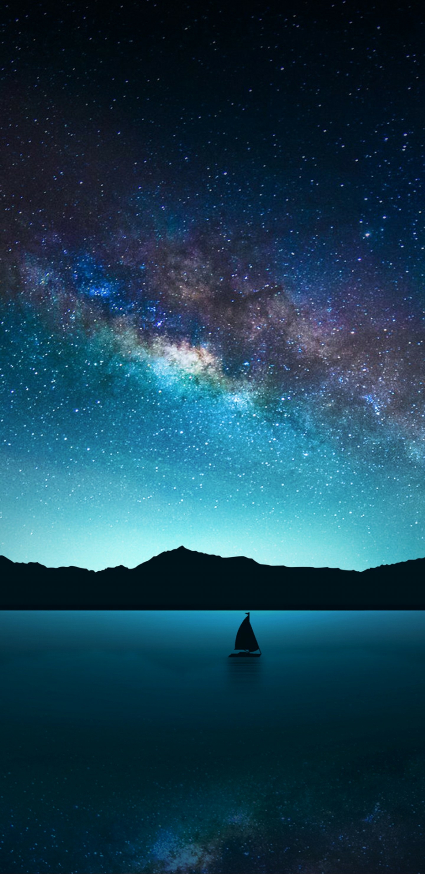 全面屏手机壁纸-星空5