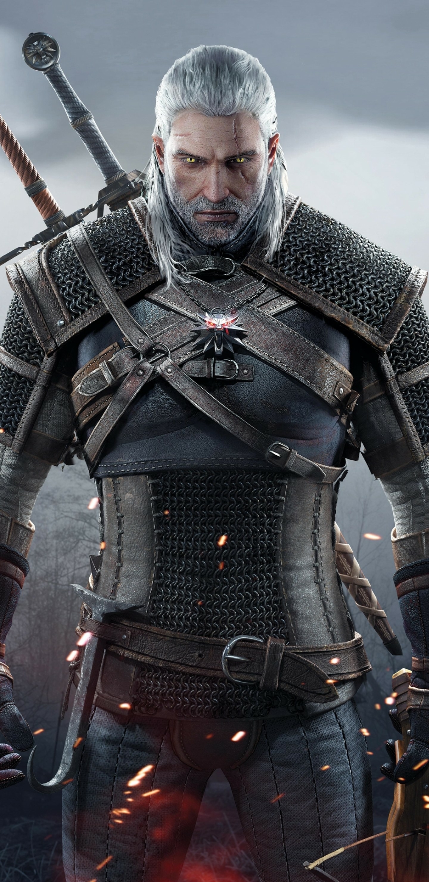 全面屏手机壁纸-巫师3游戏壁纸16