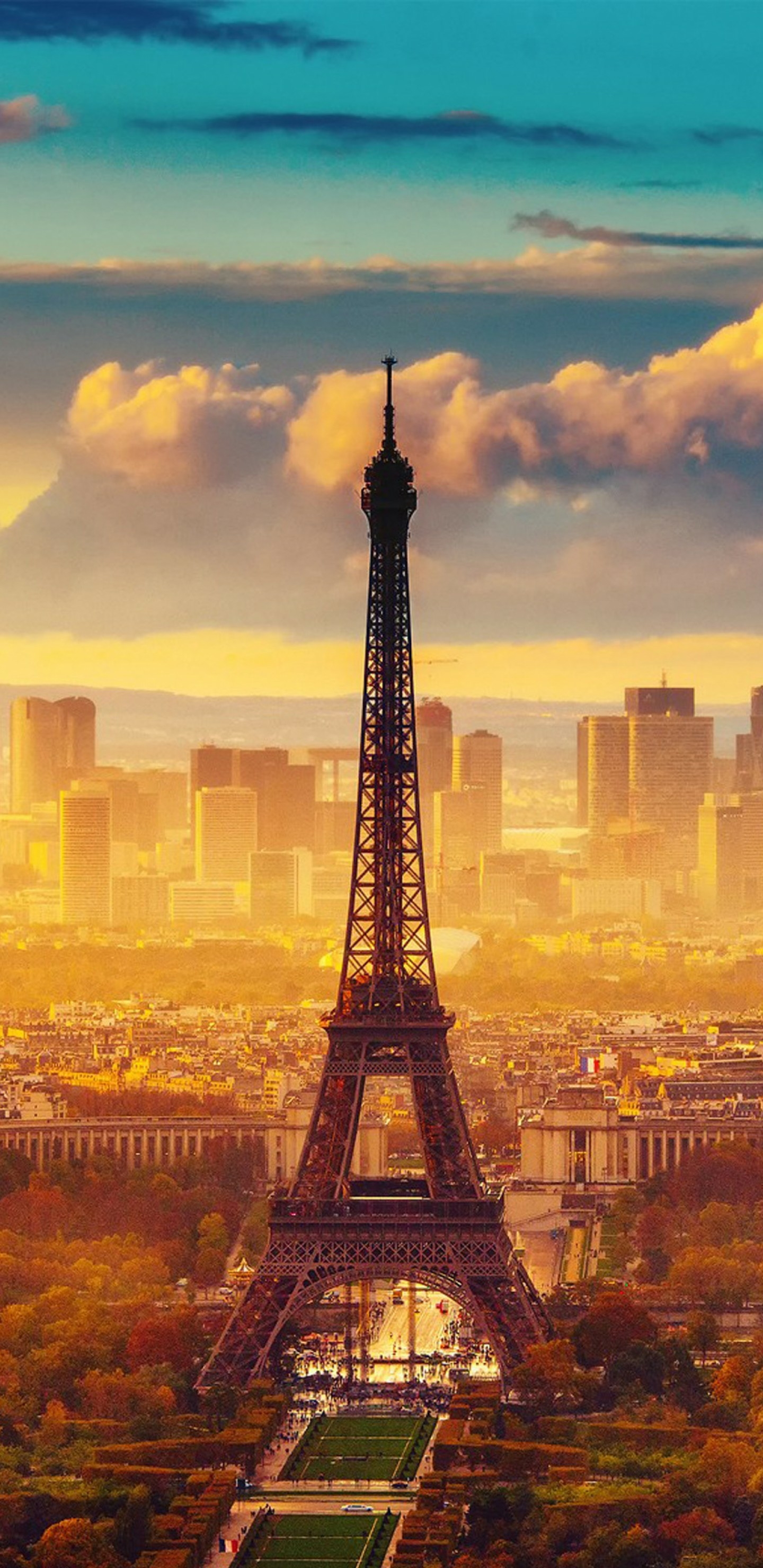 全面屏手机壁纸-铁塔