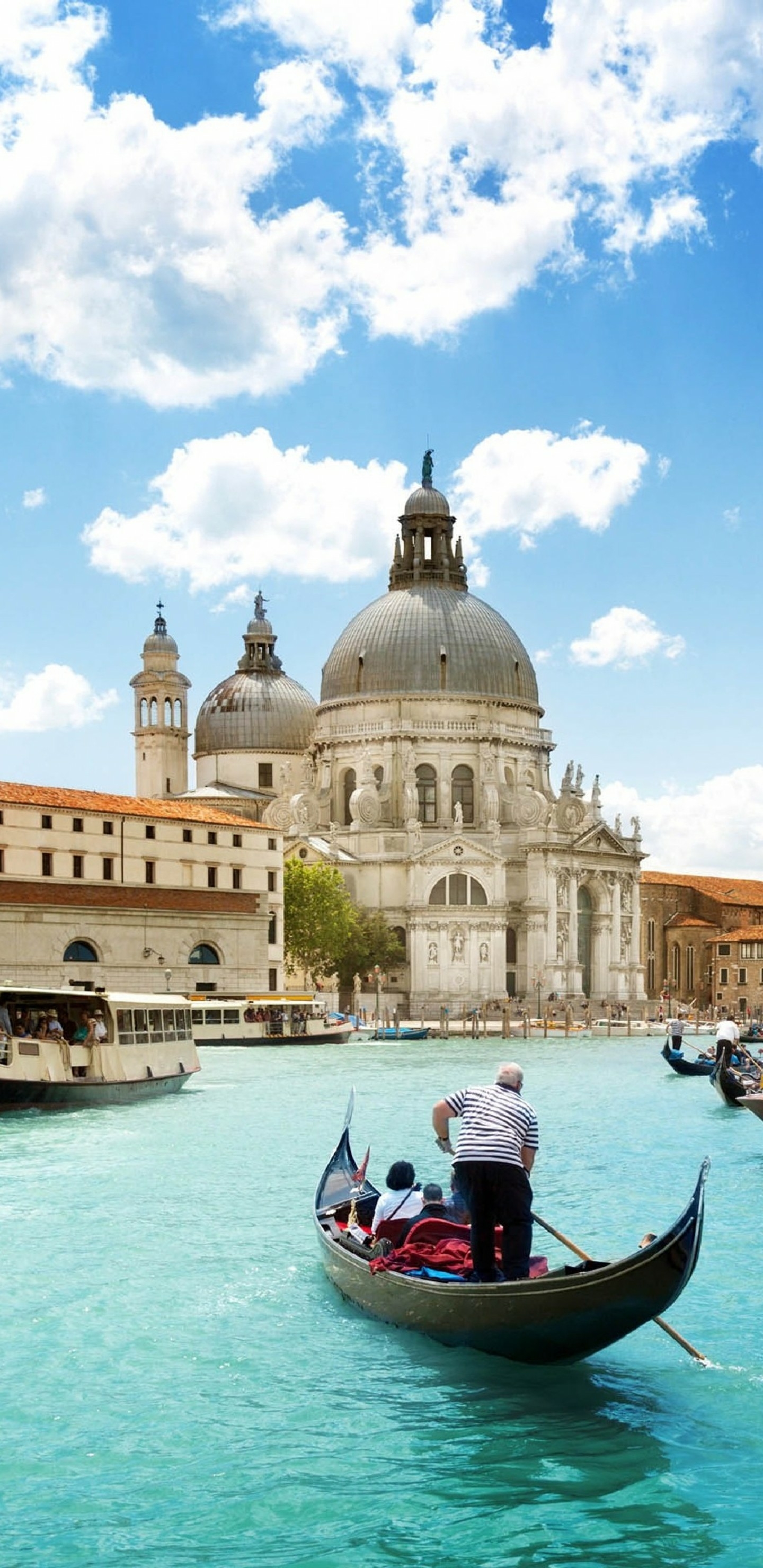 全面屏手机壁纸-水上城市