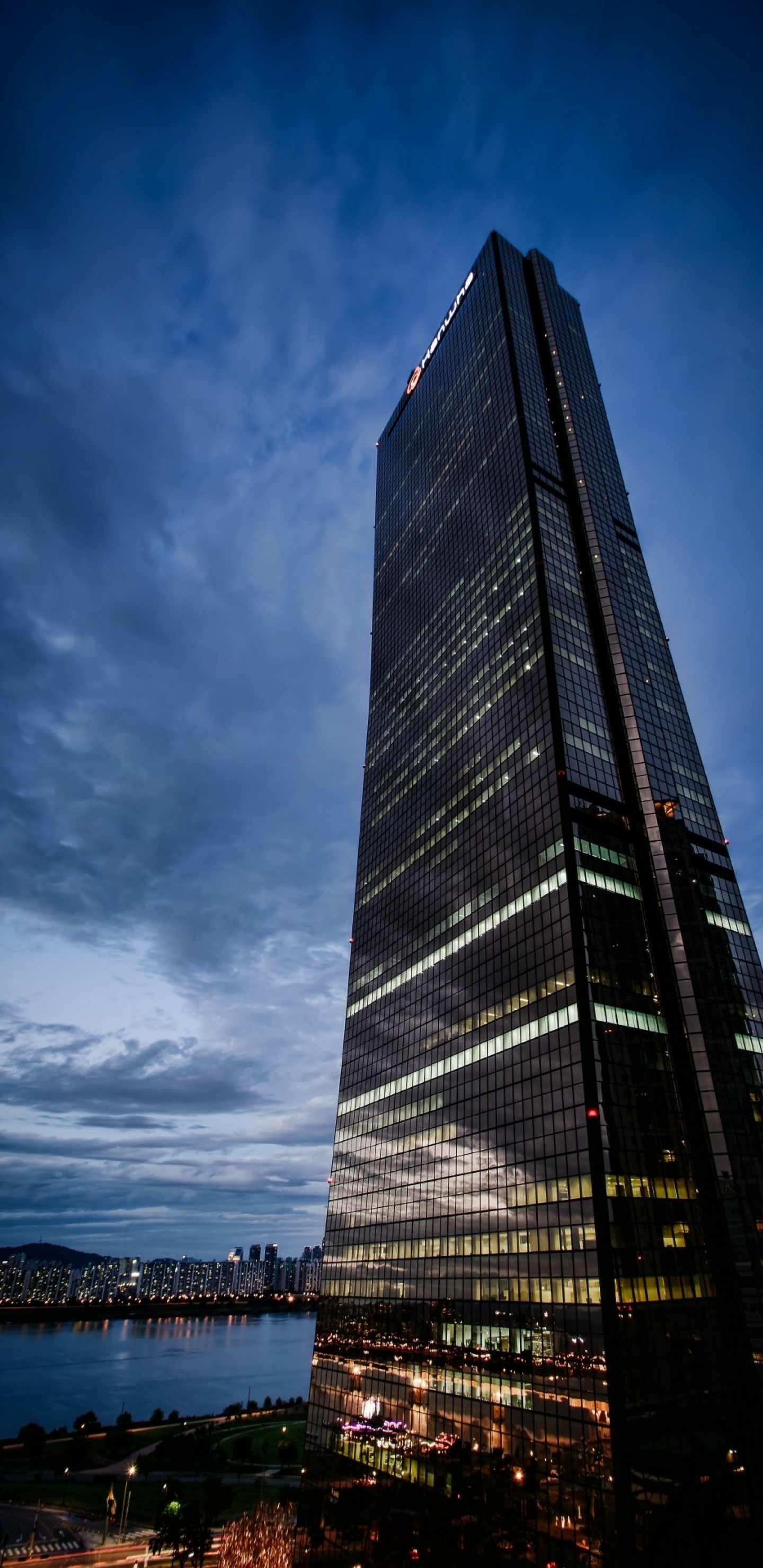 全面屏手机壁纸-高楼