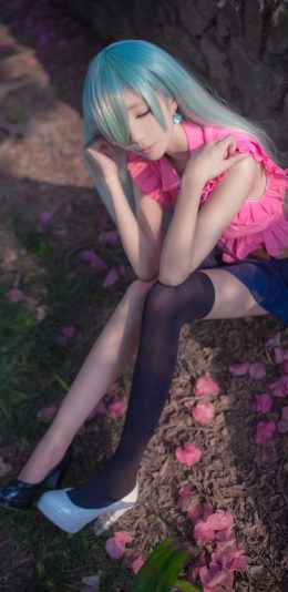 oppo全面屏美女壁纸4k