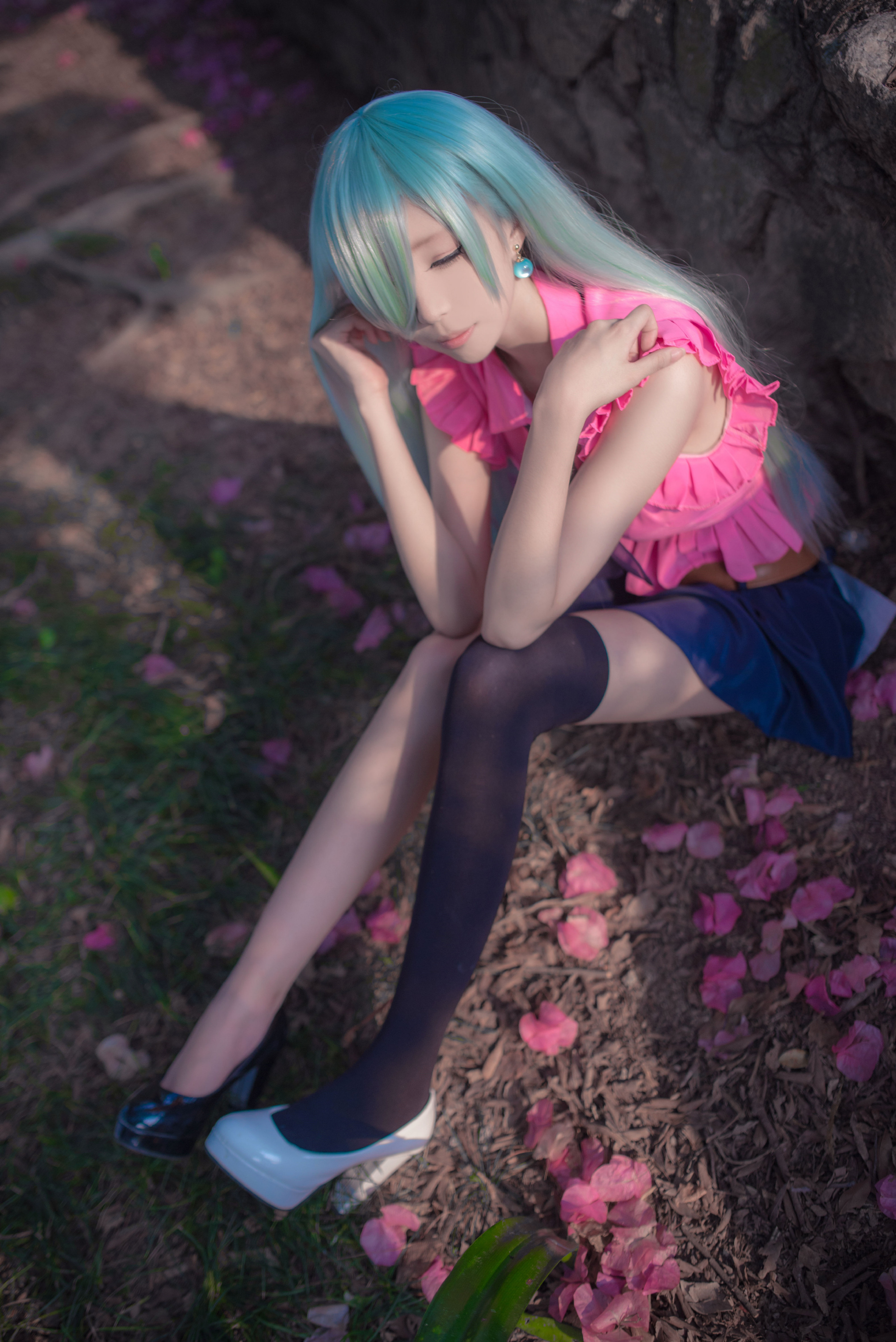 oppo全面屏美女壁纸4k