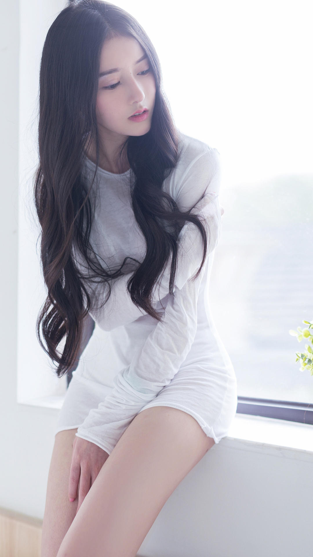 oppo全面屏美女壁纸7