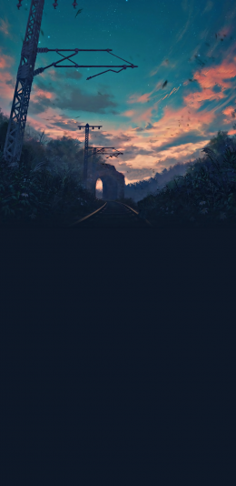 漫天星空梦幻壁纸1080p