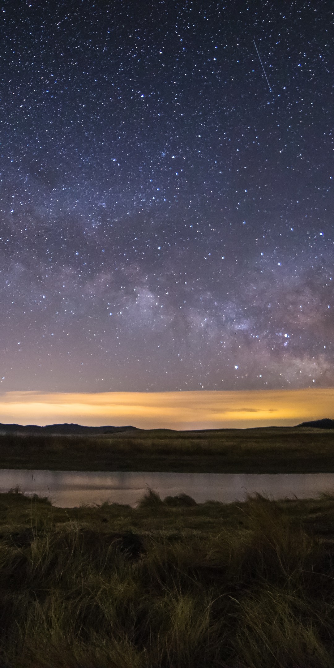 星空竖屏2160×1080壁纸