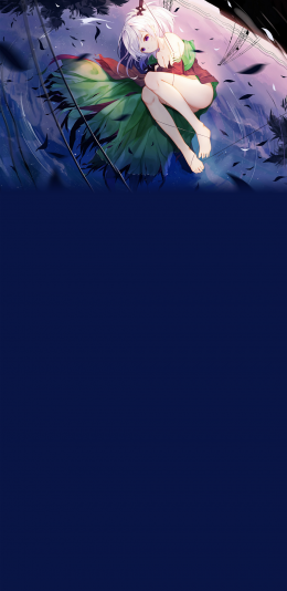 美少女动漫全面屏手机壁纸