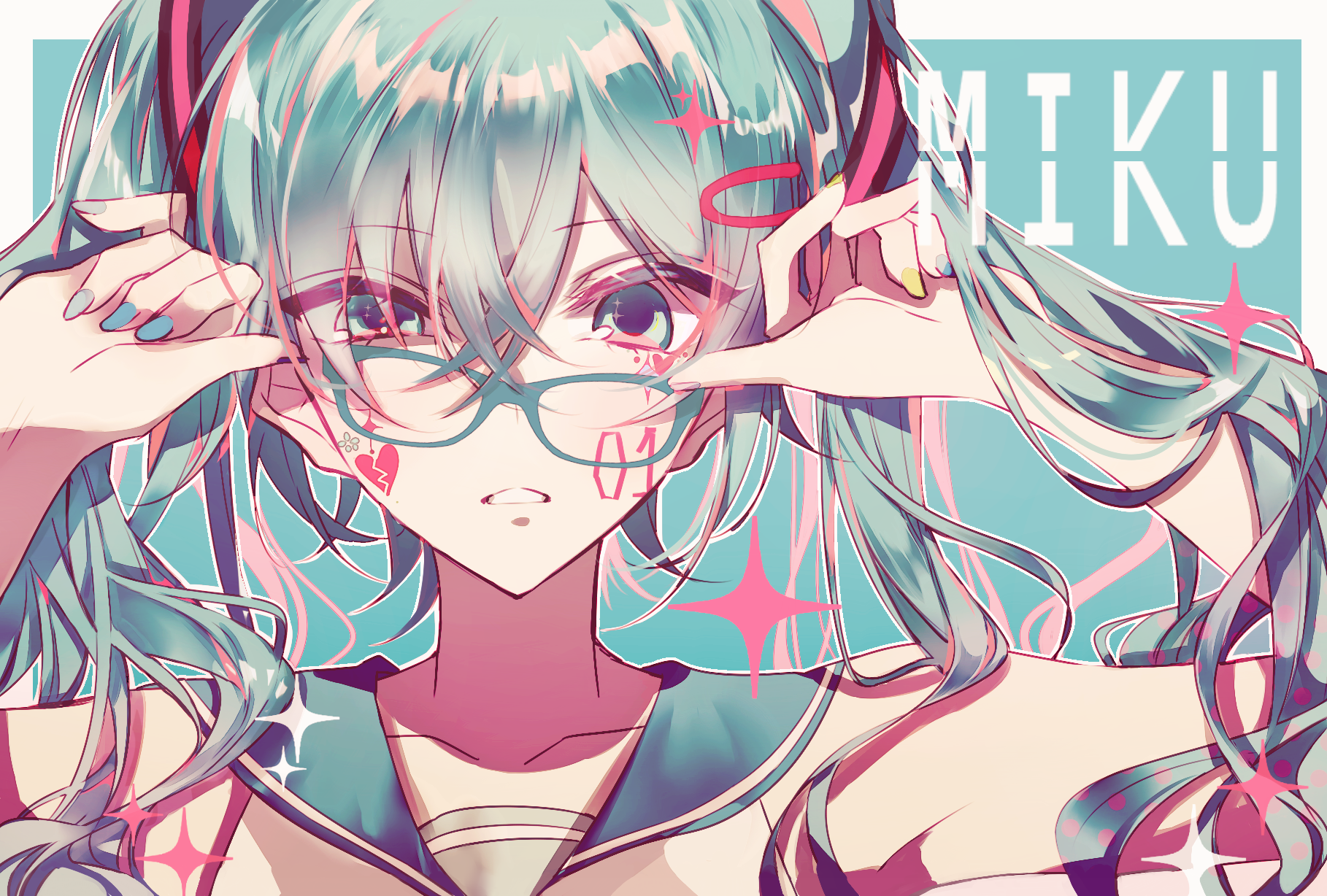 动漫萌萌哒的美少女