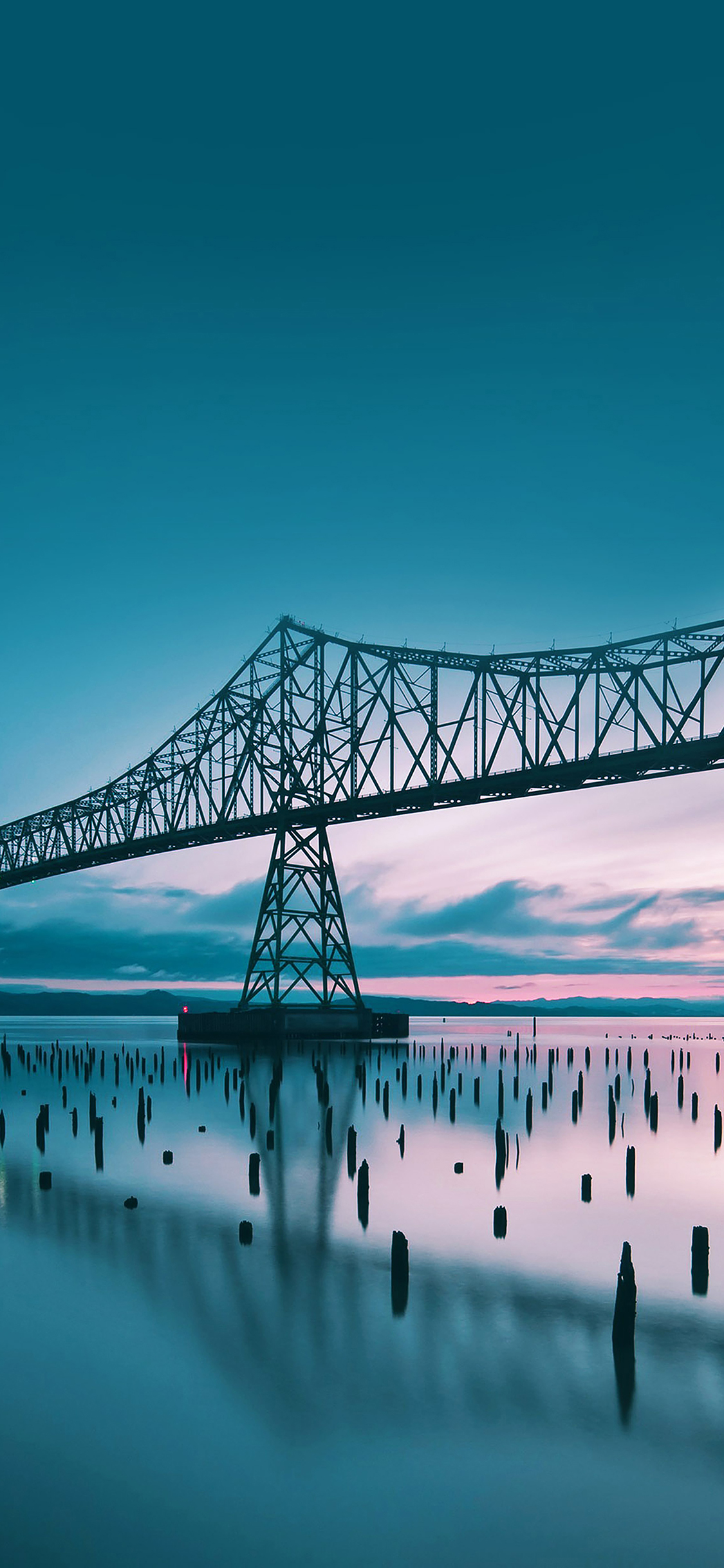 iphoneX金门大桥壁纸
