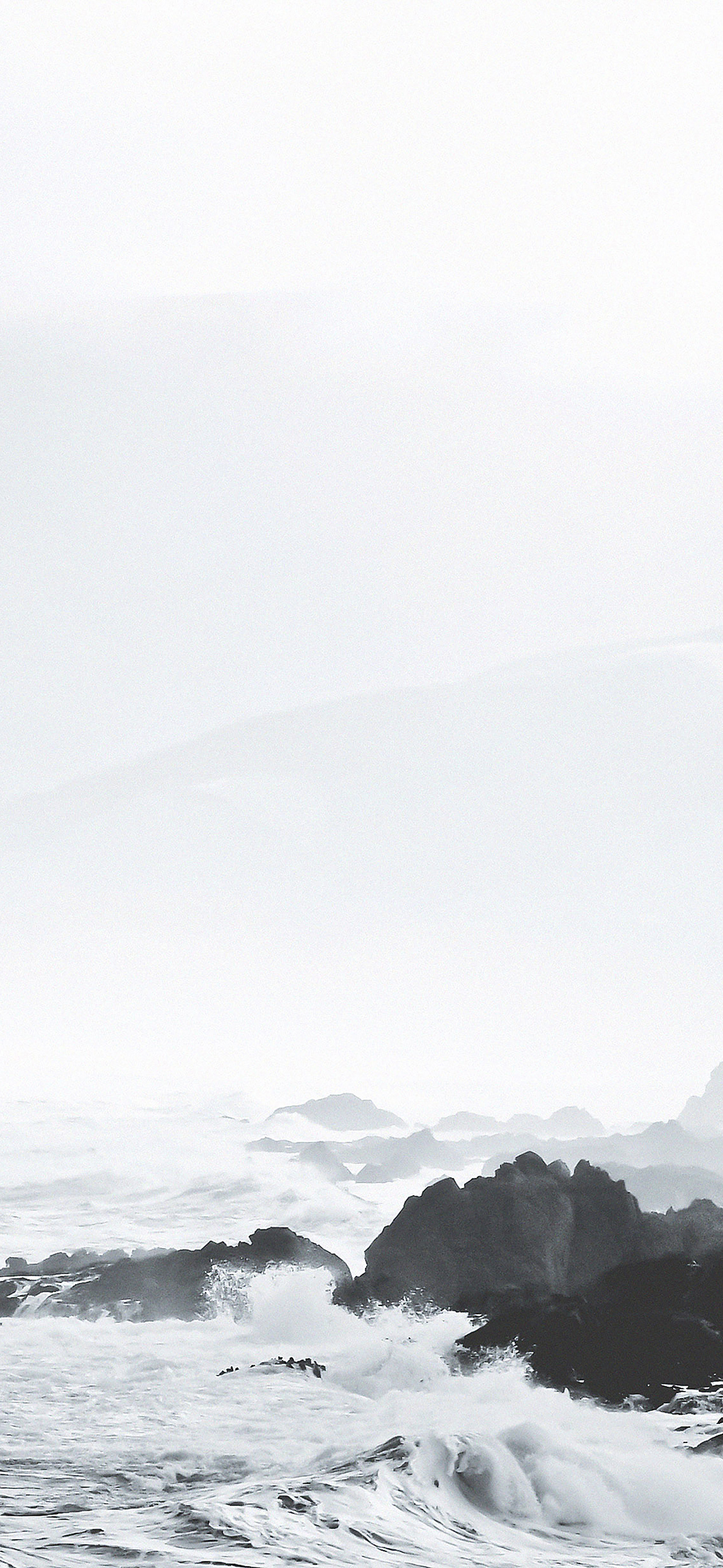 iphoneX水墨画壁纸