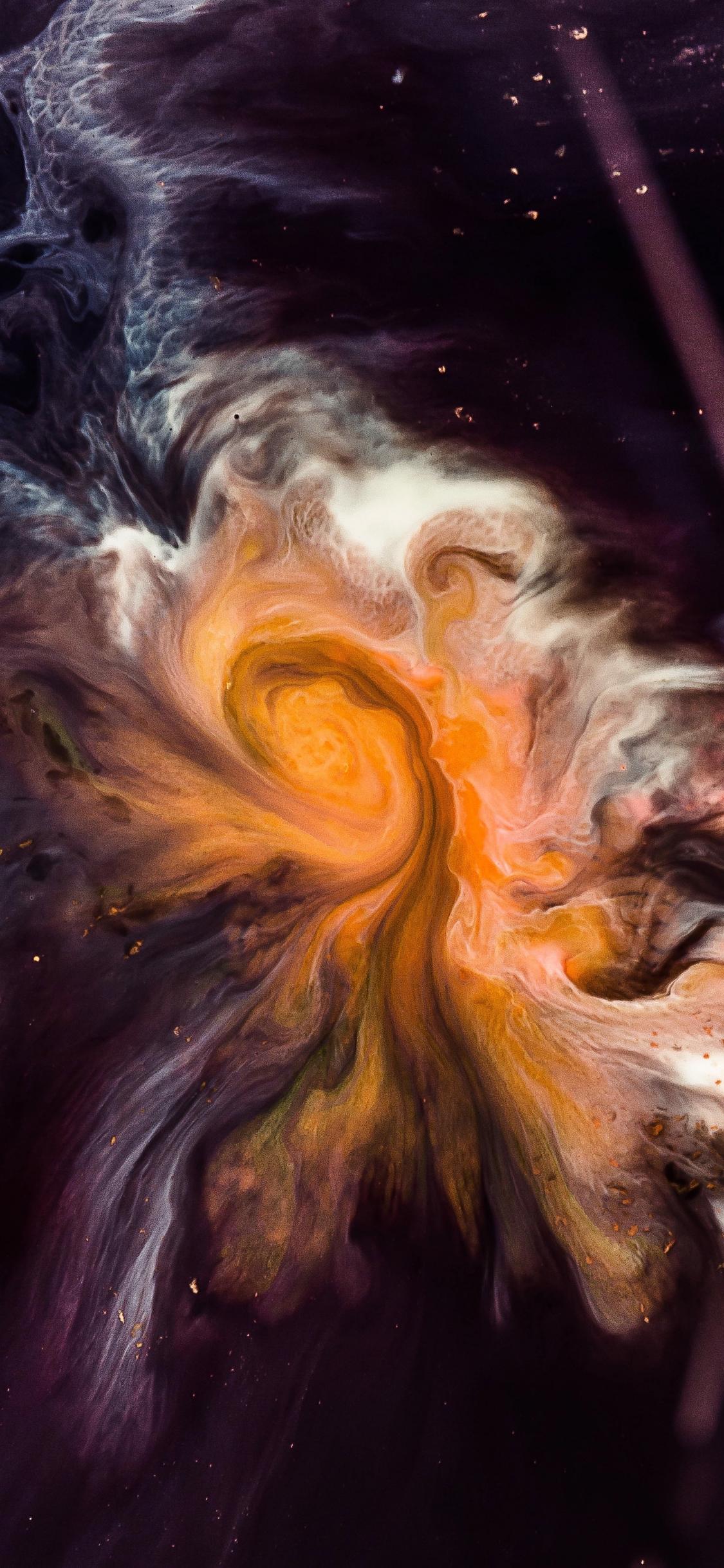 iPhone X自带壁纸：没有“刘海”世界都清爽了