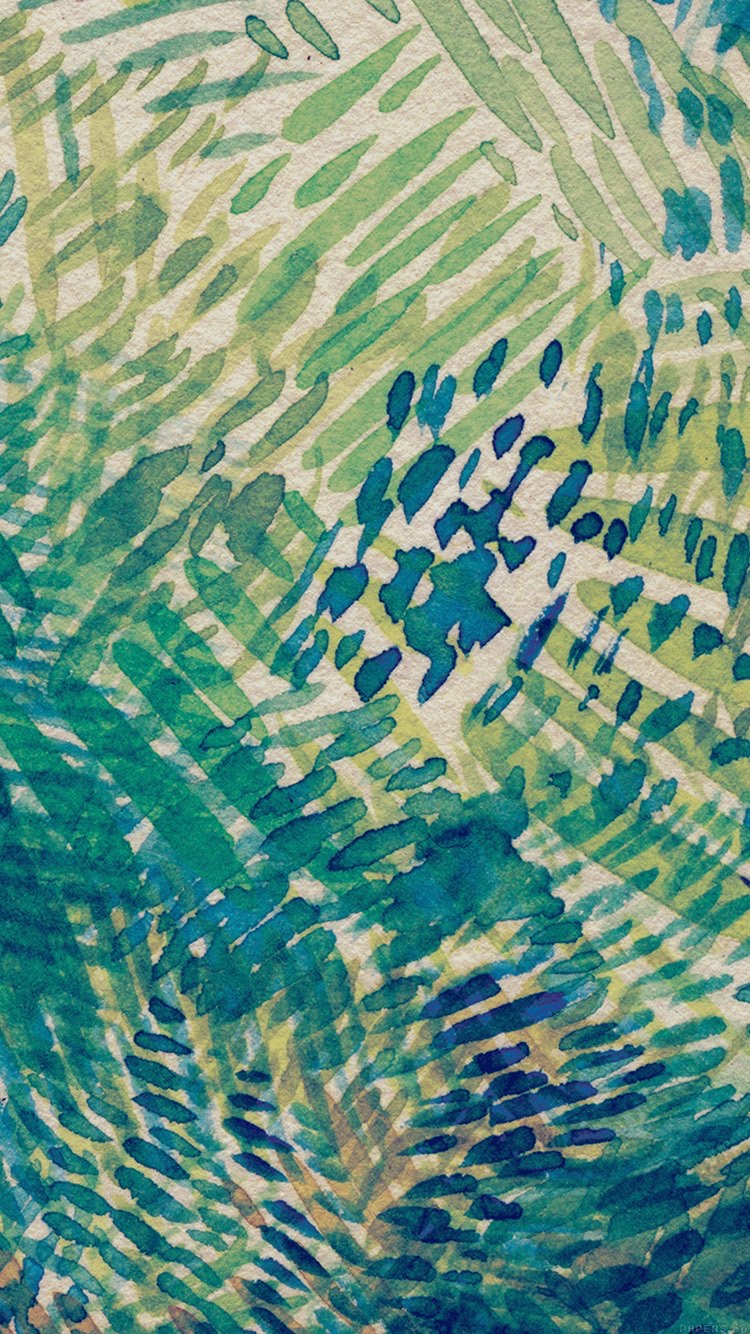 手机壁纸-水彩画