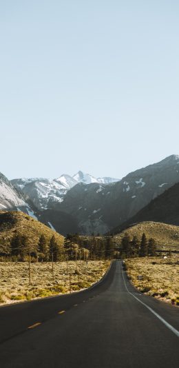 雪山和公路