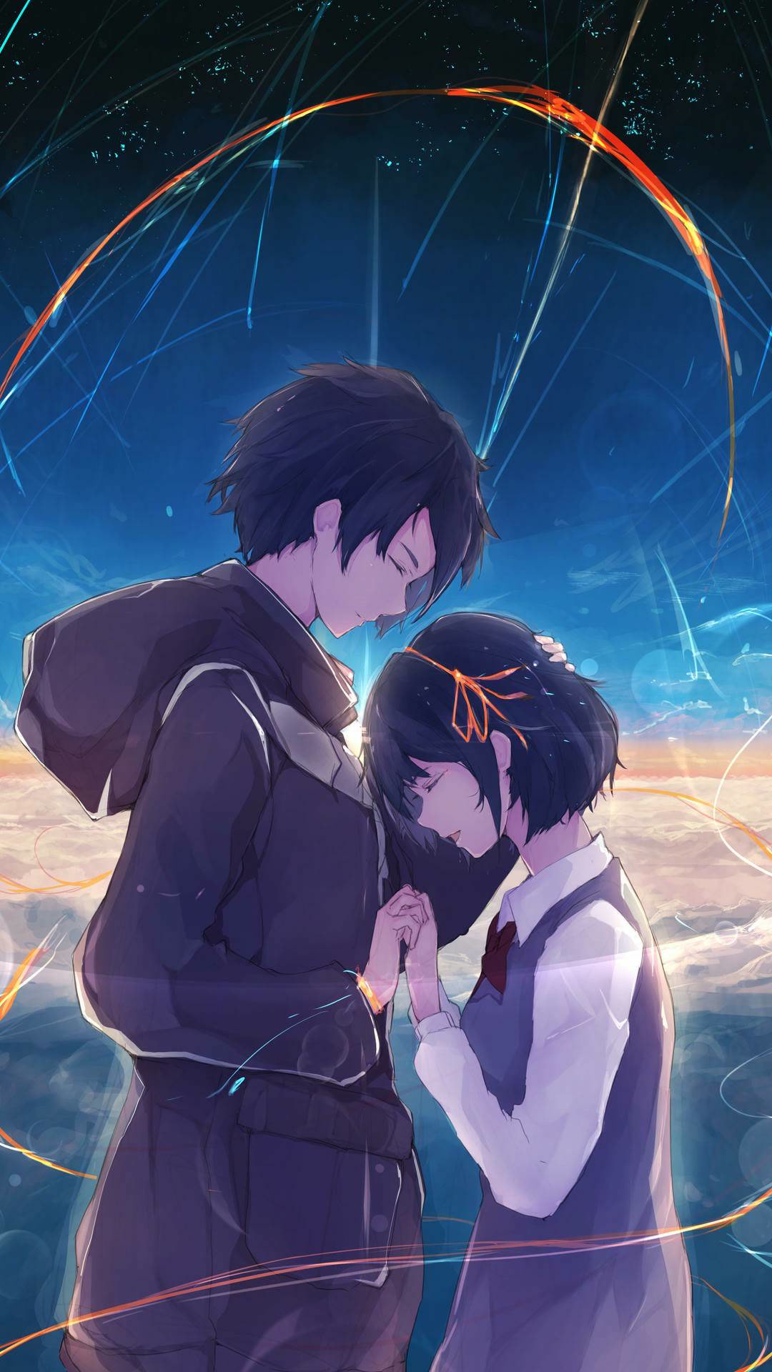 动漫情侣手机壁纸