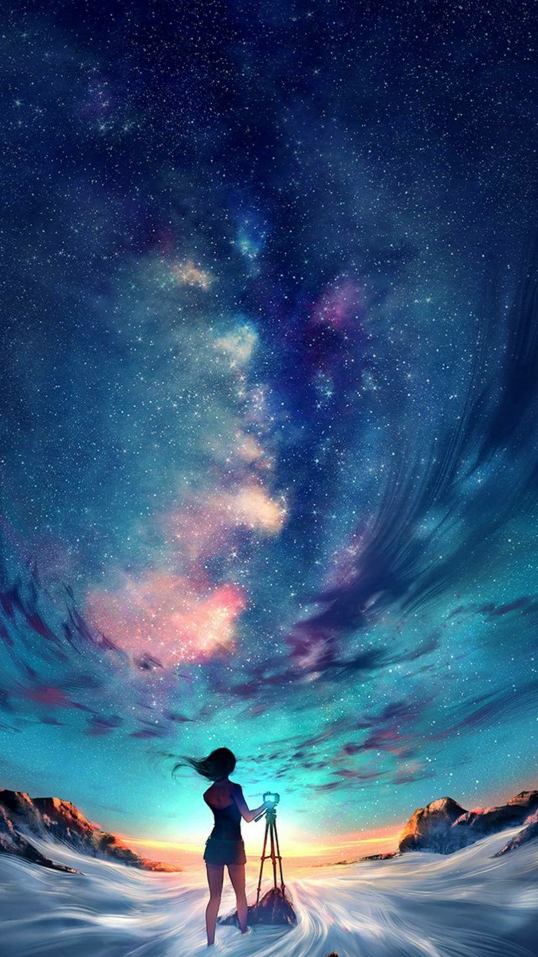 动漫里面的星空