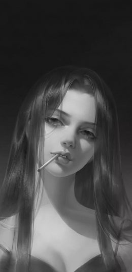 抽烟的女孩子，一定有点故事。