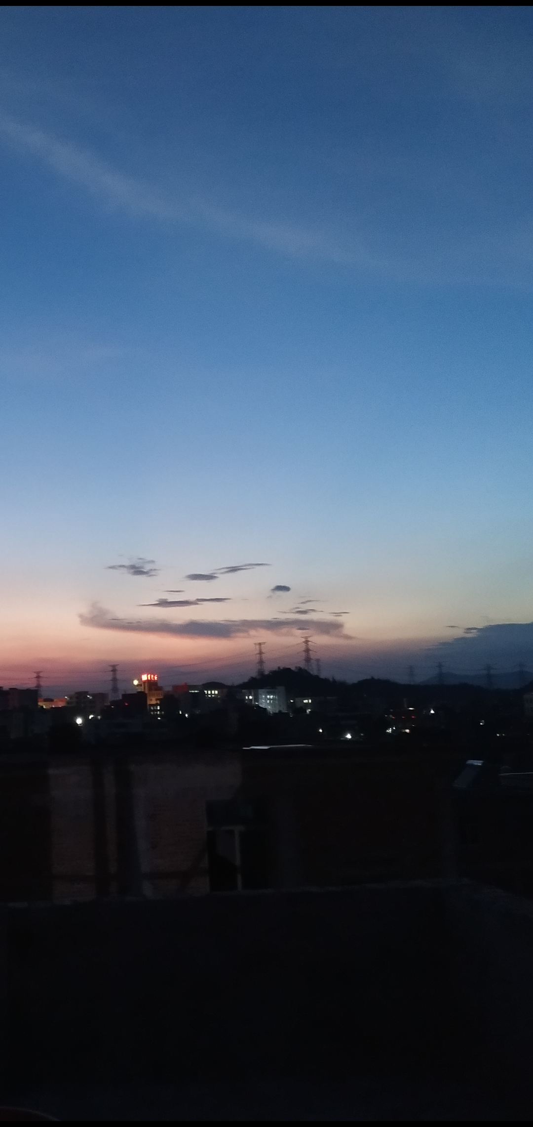 晚霞