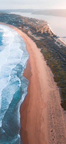 海岸线风景手机壁纸