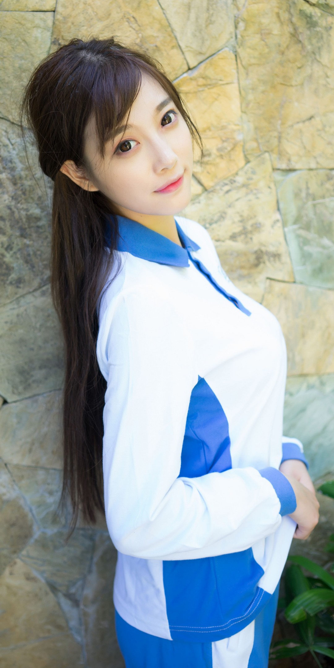 清纯可爱学生妹壁纸