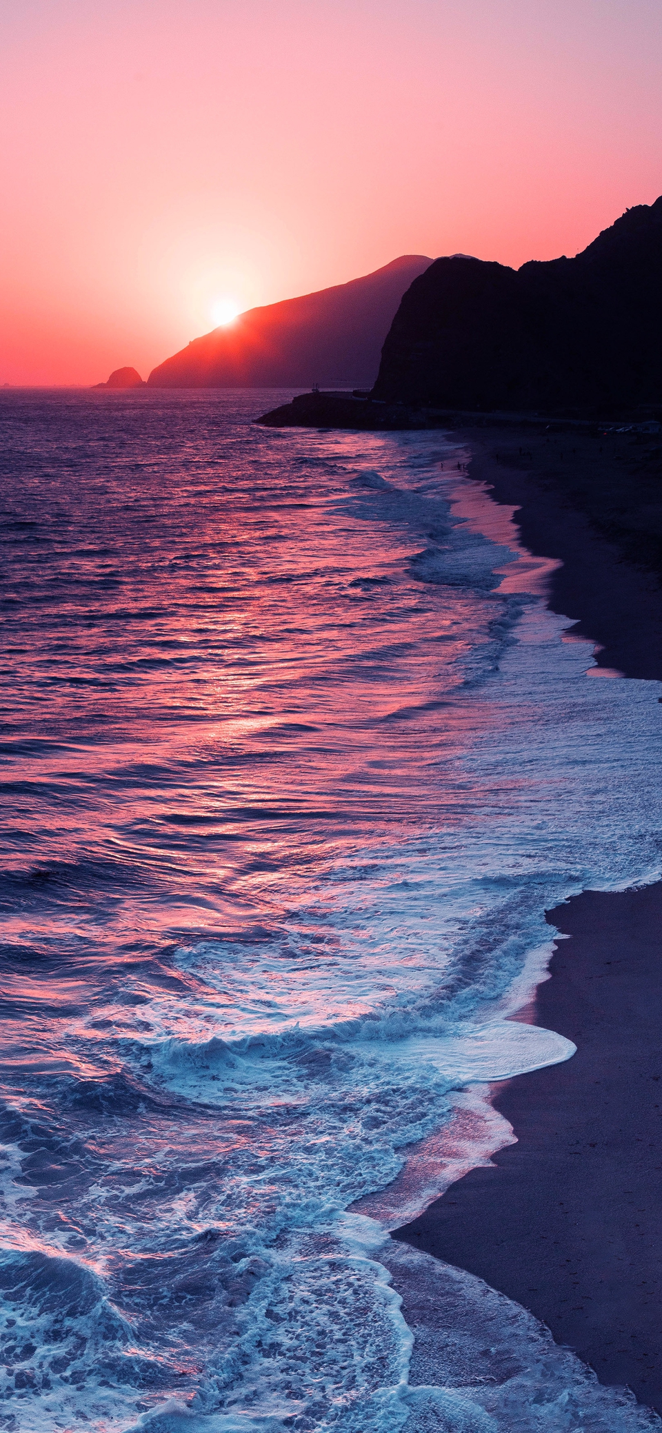 海滩风景手机壁纸
