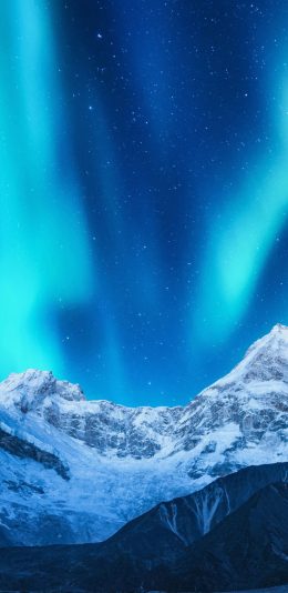 极光冰川 蓝色系