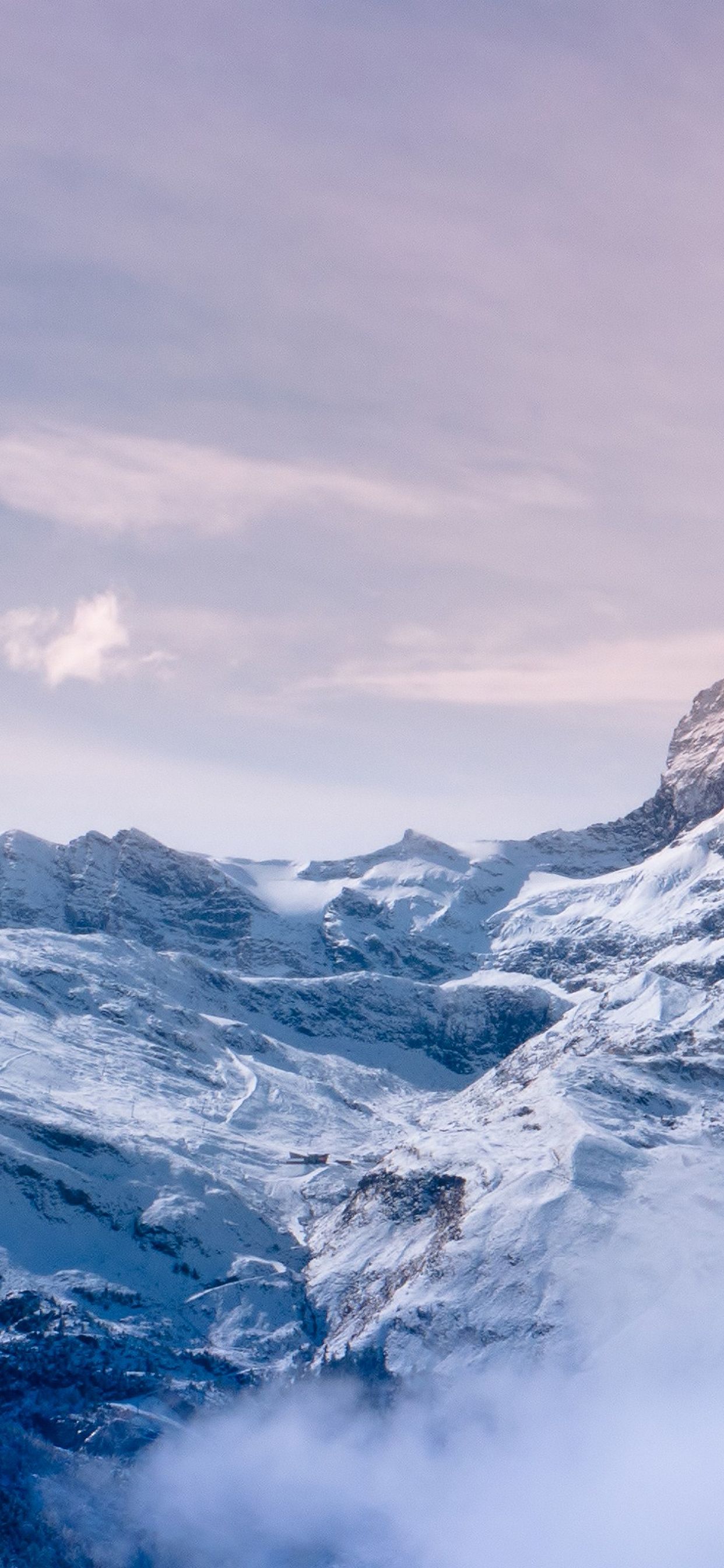 [2688×1242] iphone Xs MAX手机壁纸/雪山