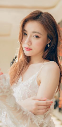 长发美女写真壁纸