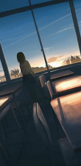 动漫女生学校教师