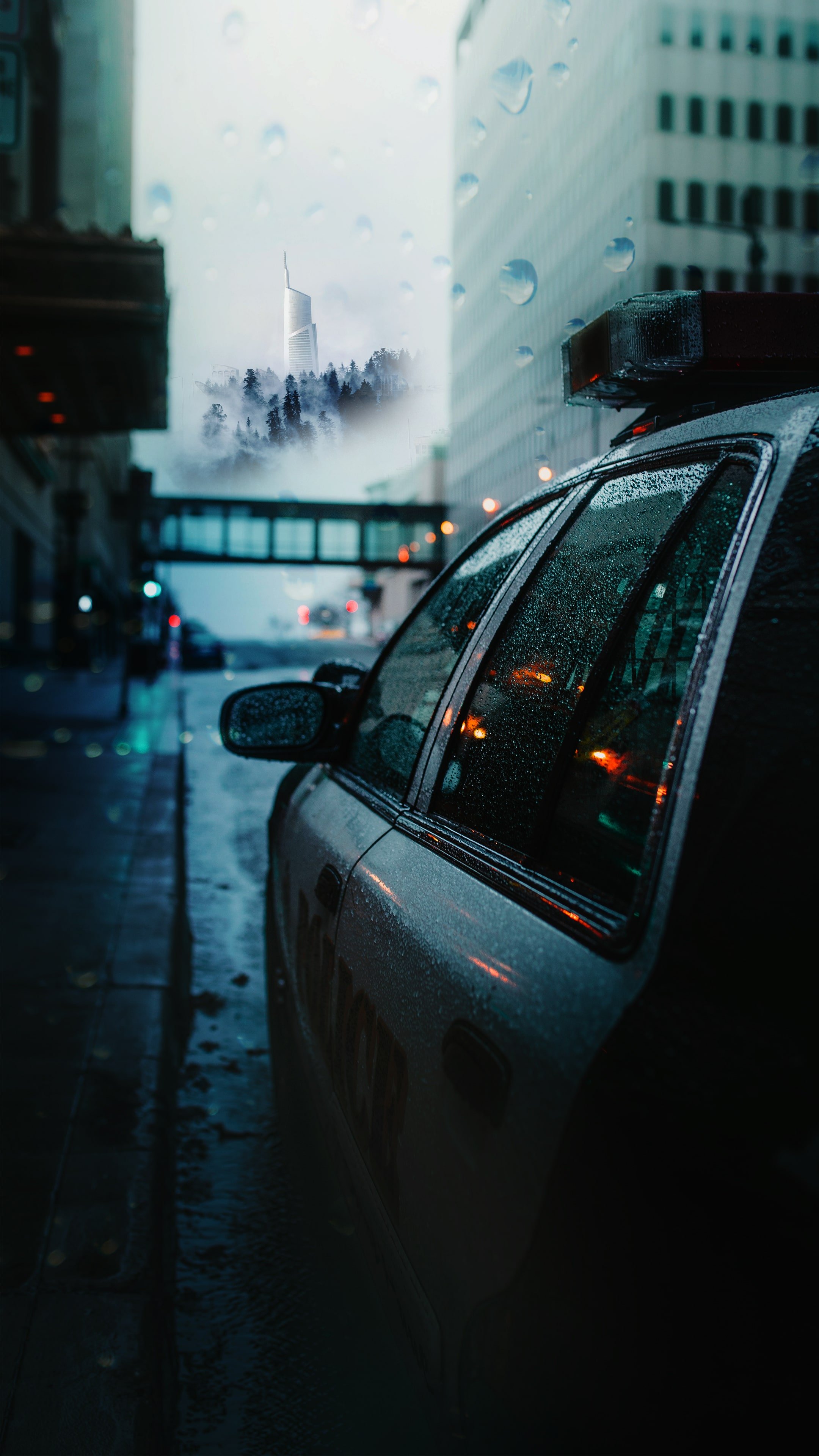 雨景