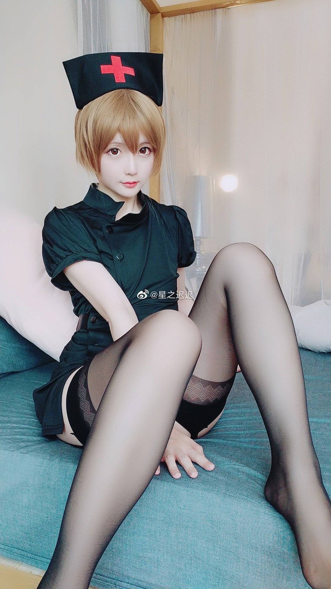 美女。