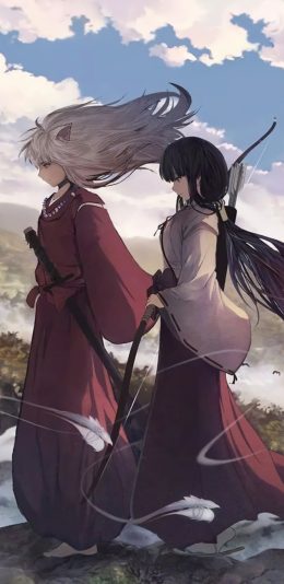 犬夜叉与桔梗