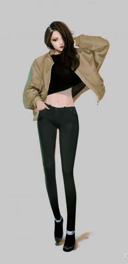 卡通美女