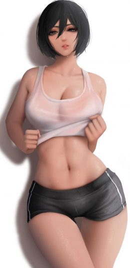 美女动漫性感