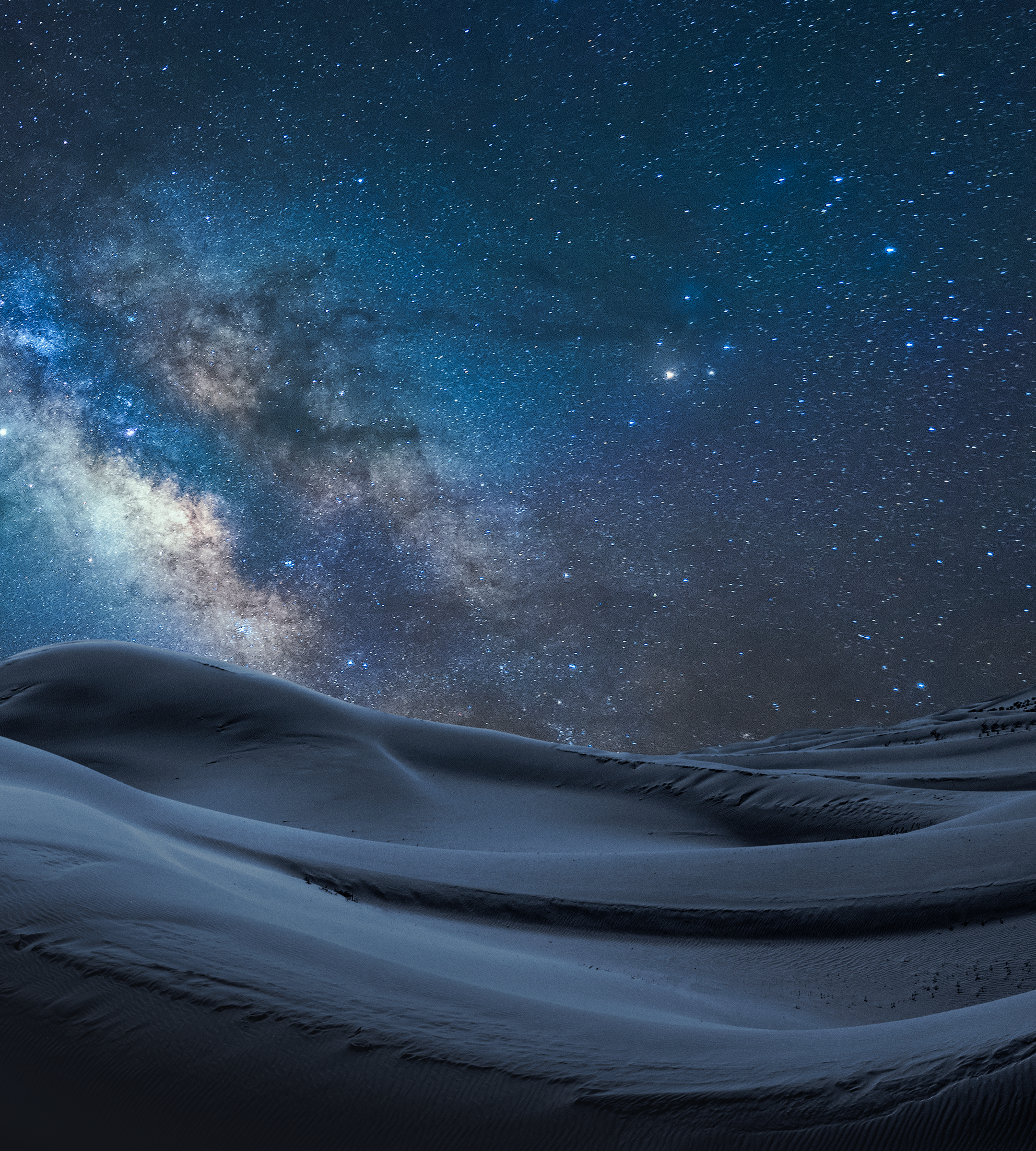 [9MB]Nokia 8.3 5G系统自带壁纸|星空 沙漠风景壁纸