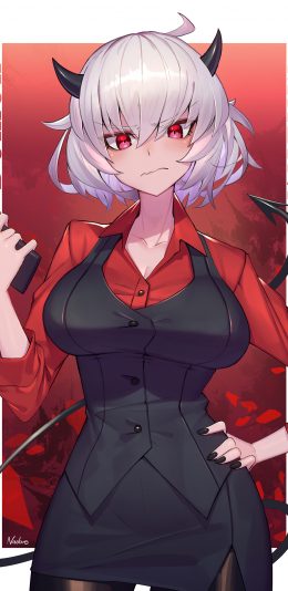 动漫纳达雷圣恶魔女孩