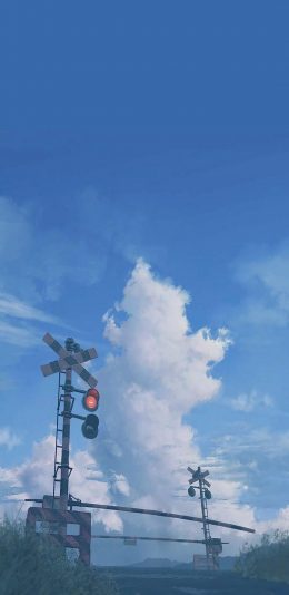 安逸的火车站