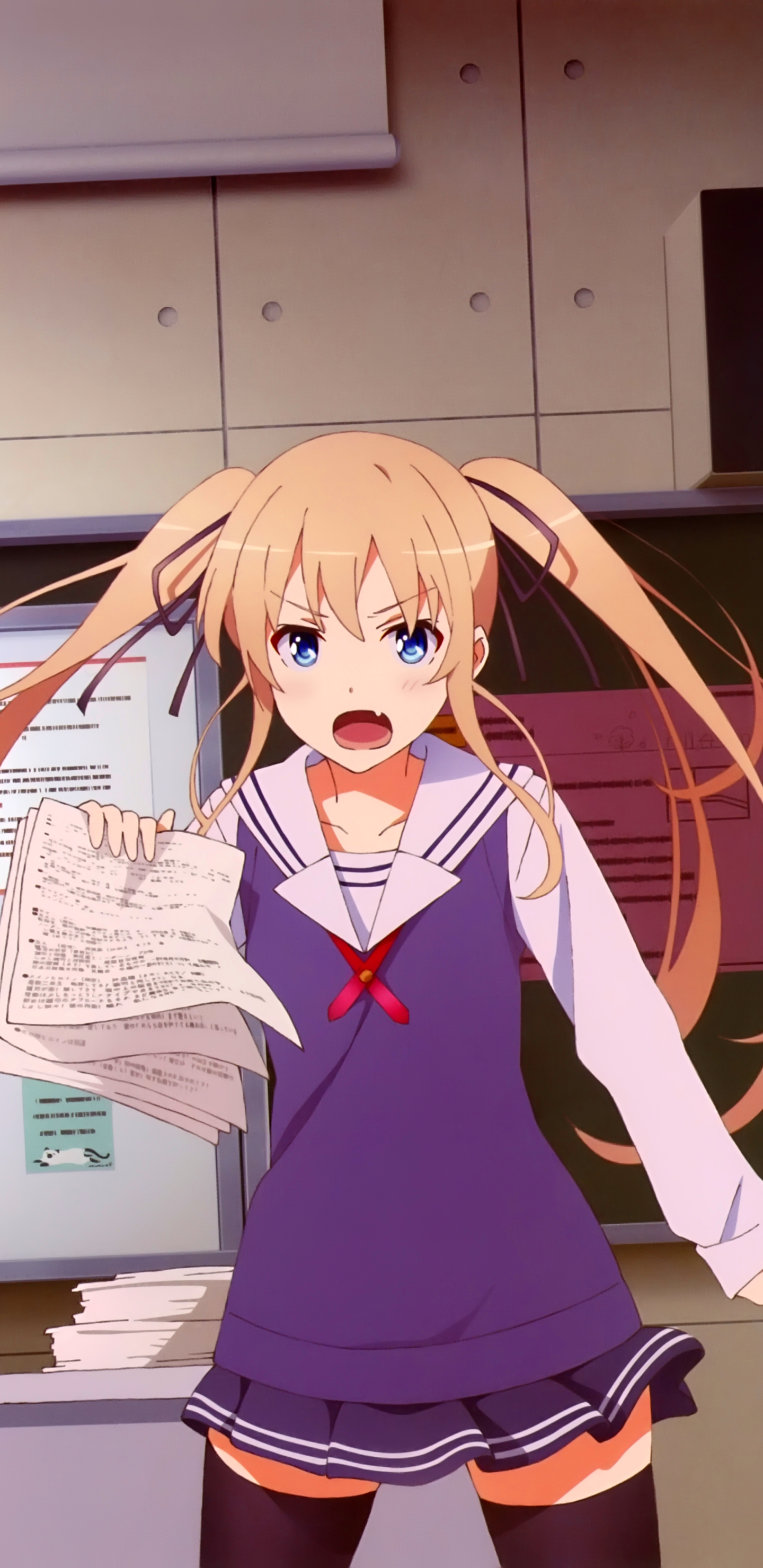 《如何培养一个无聊的女朋友》2K动漫手机壁纸（2960×1440）