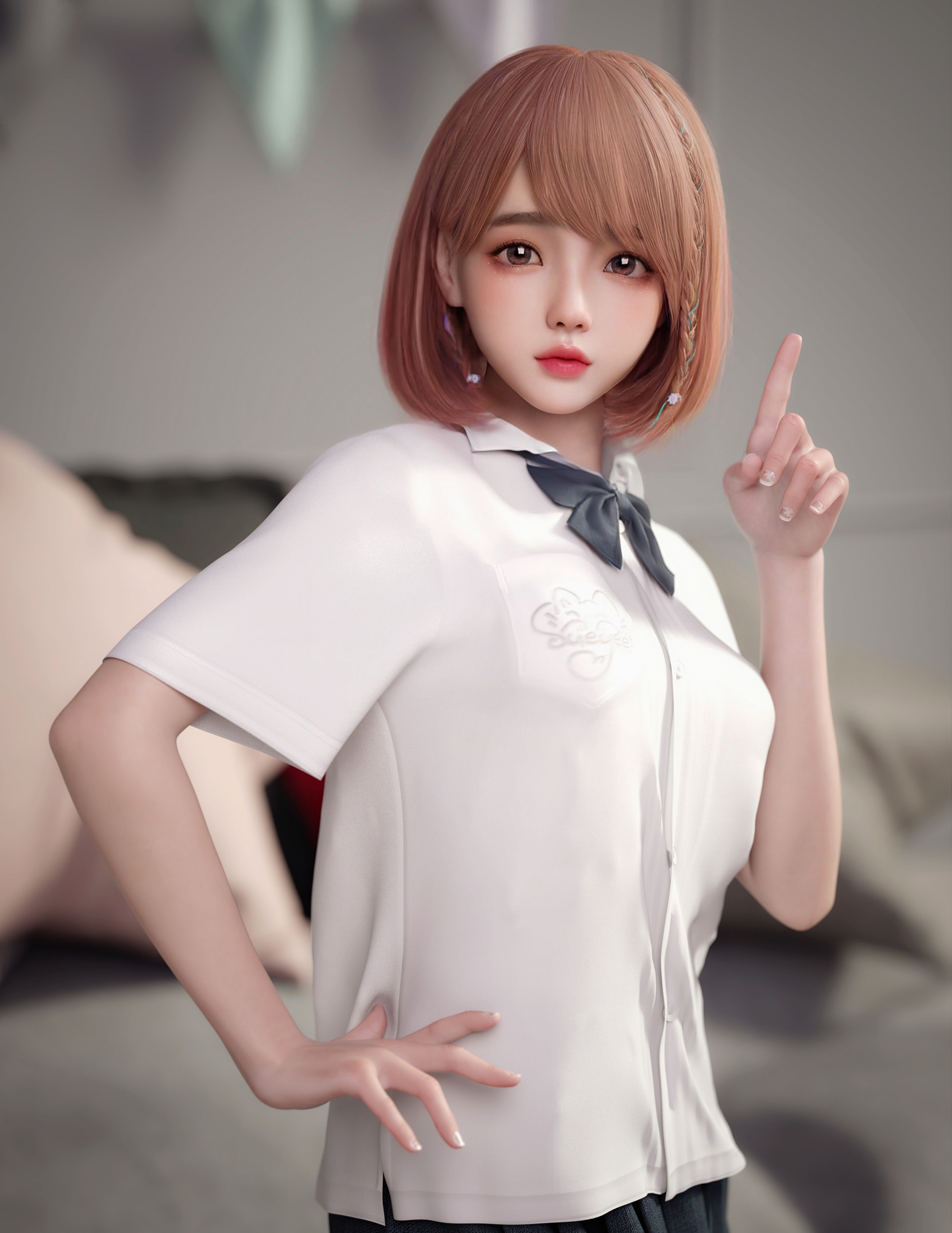 3D动漫女生
