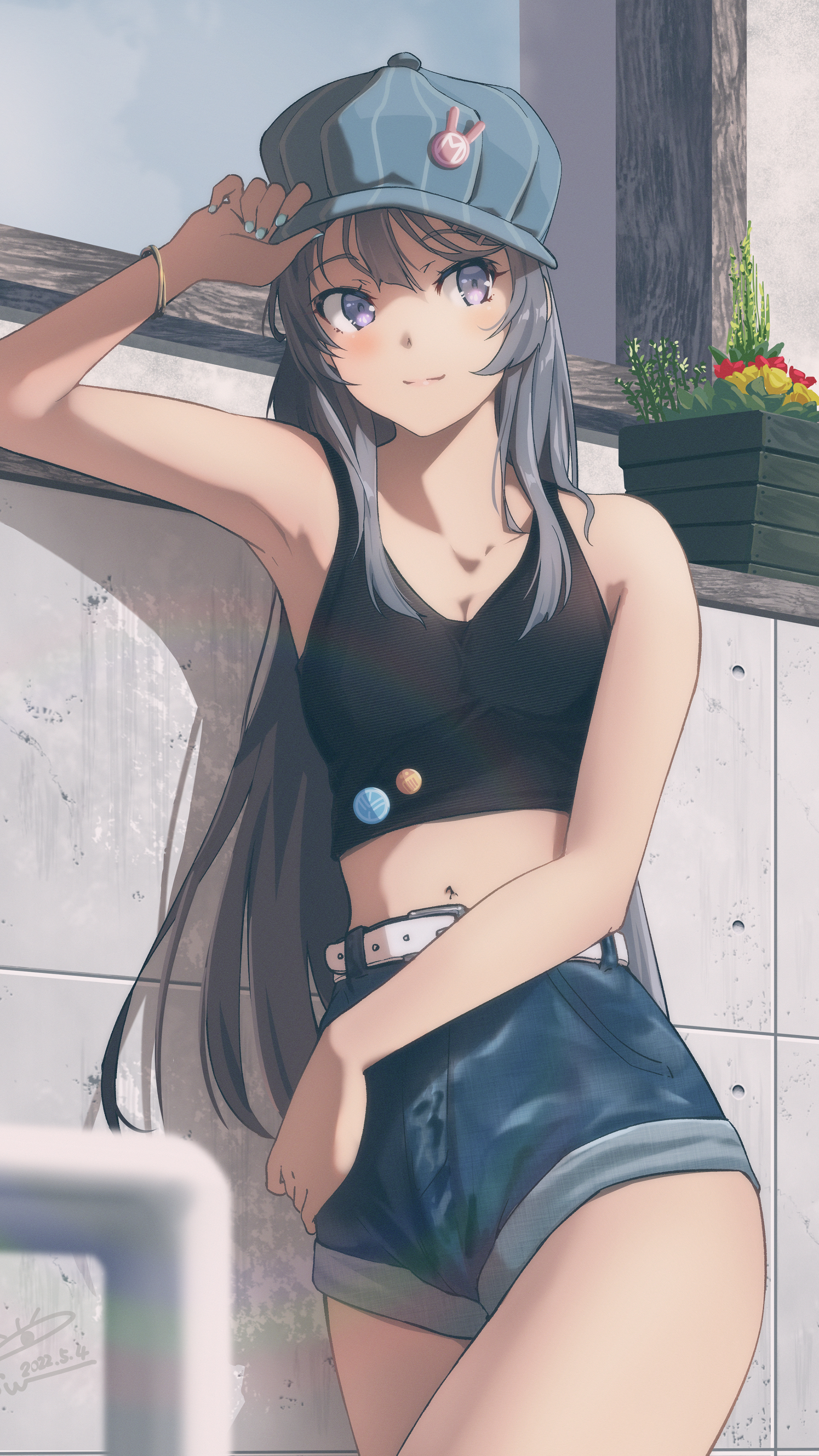 动漫美少女手机壁纸