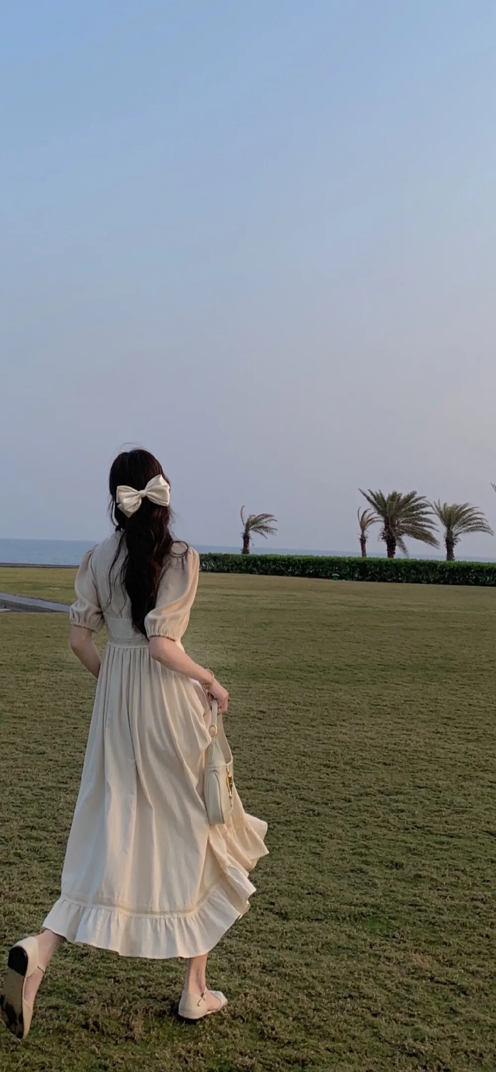 女生专用 美女背影 手机壁纸