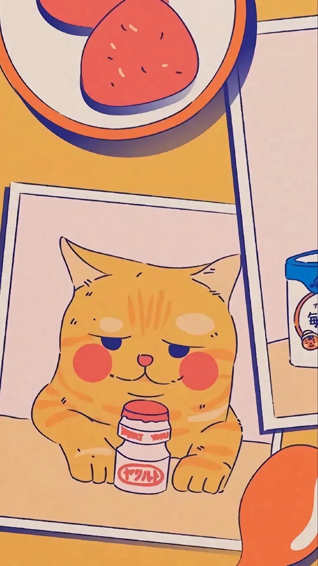 加菲猫 黄猫