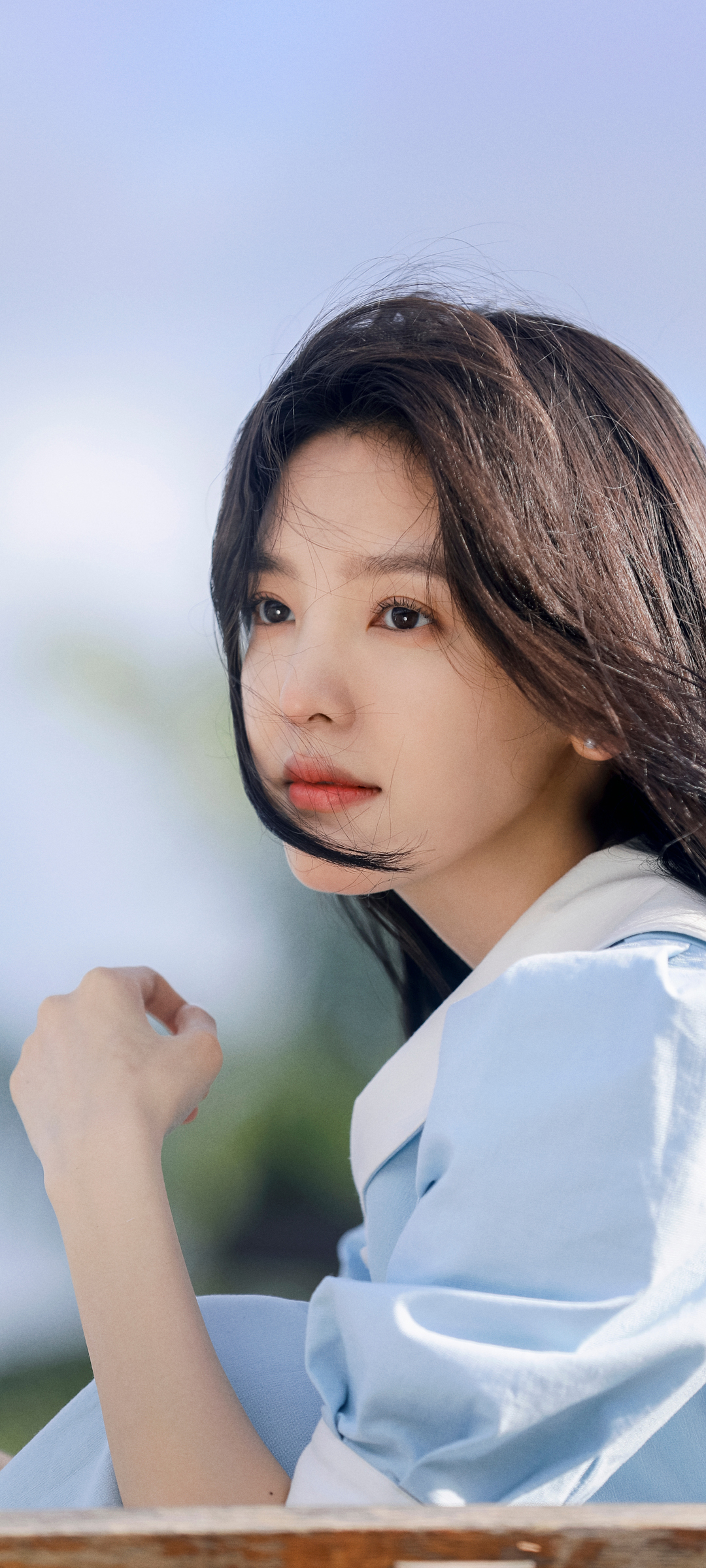 章若楠 夏天小清新美女手机壁纸