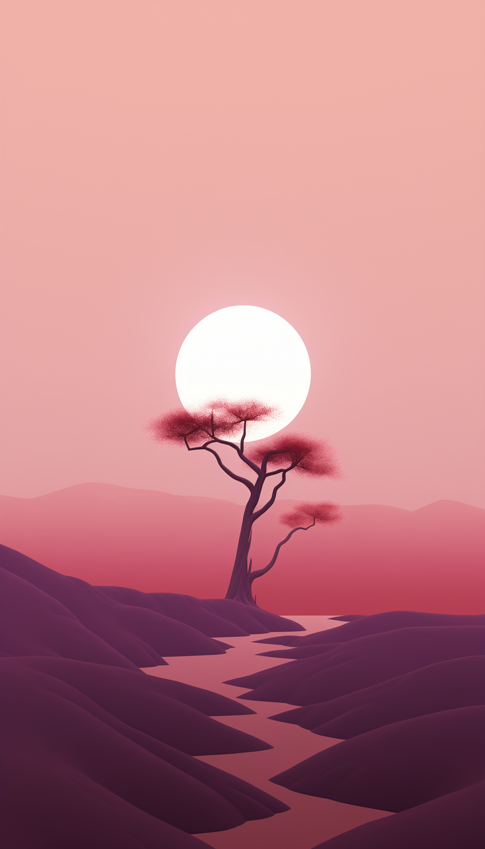 抽象风景画