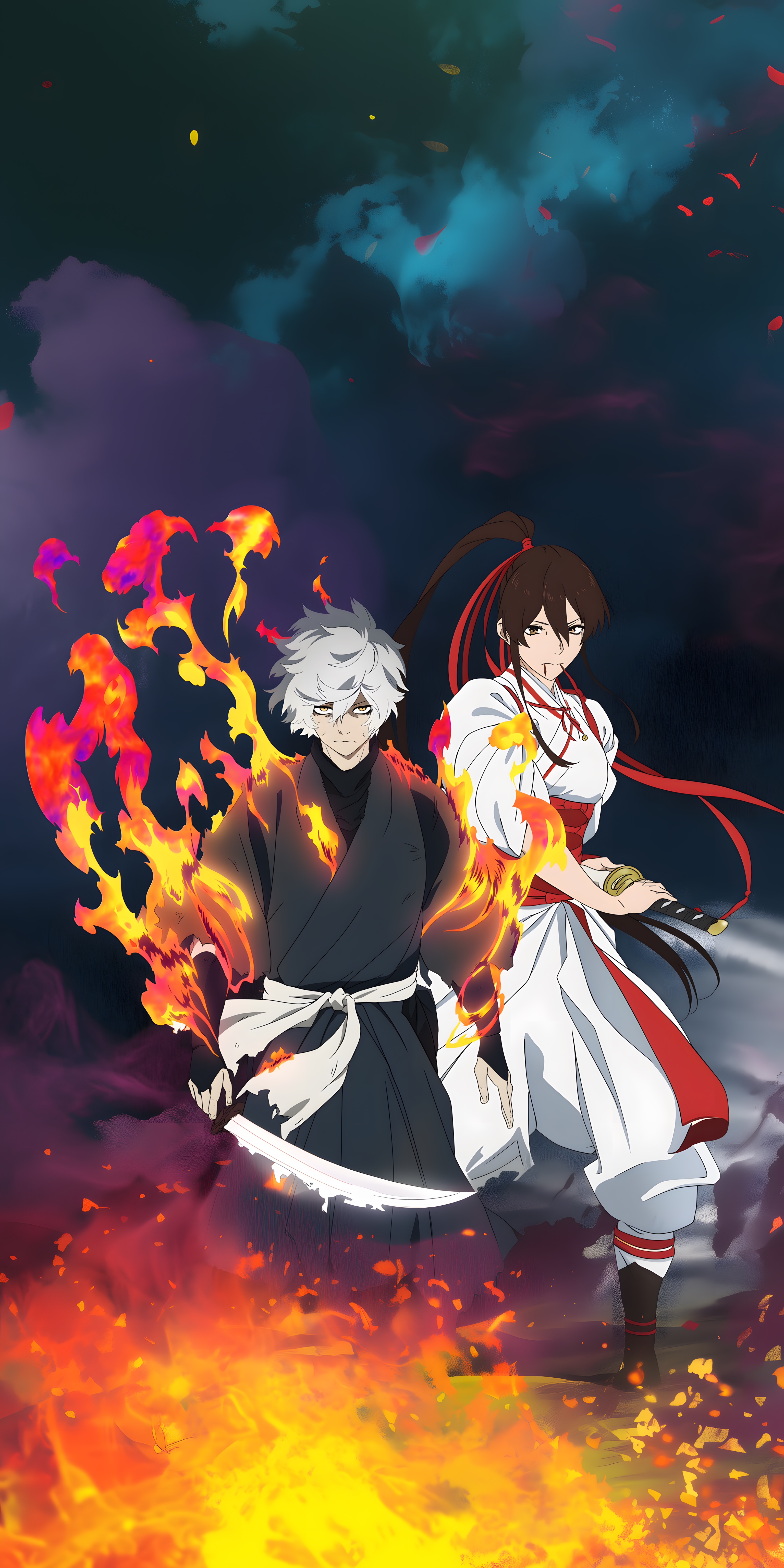 Hell’s Paradise Gabimaru and Sagiri 动漫壁纸（2）