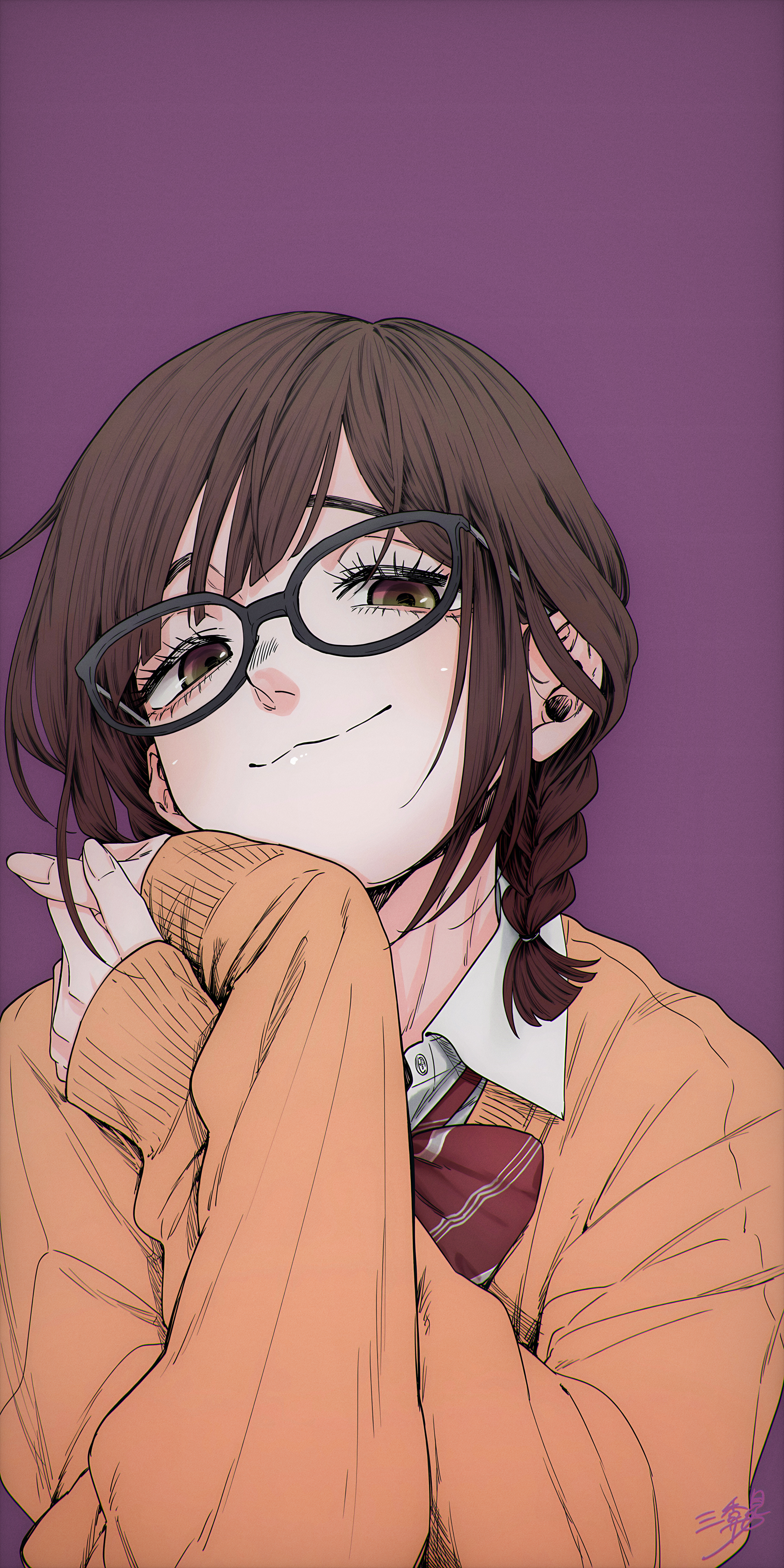 可爱动漫女生4k手机壁纸