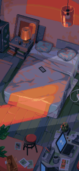 瓦尼埃拉｜纵向显示｜像素艺术