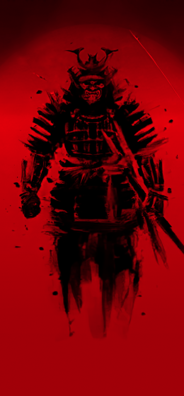 红色的｜日本｜武士