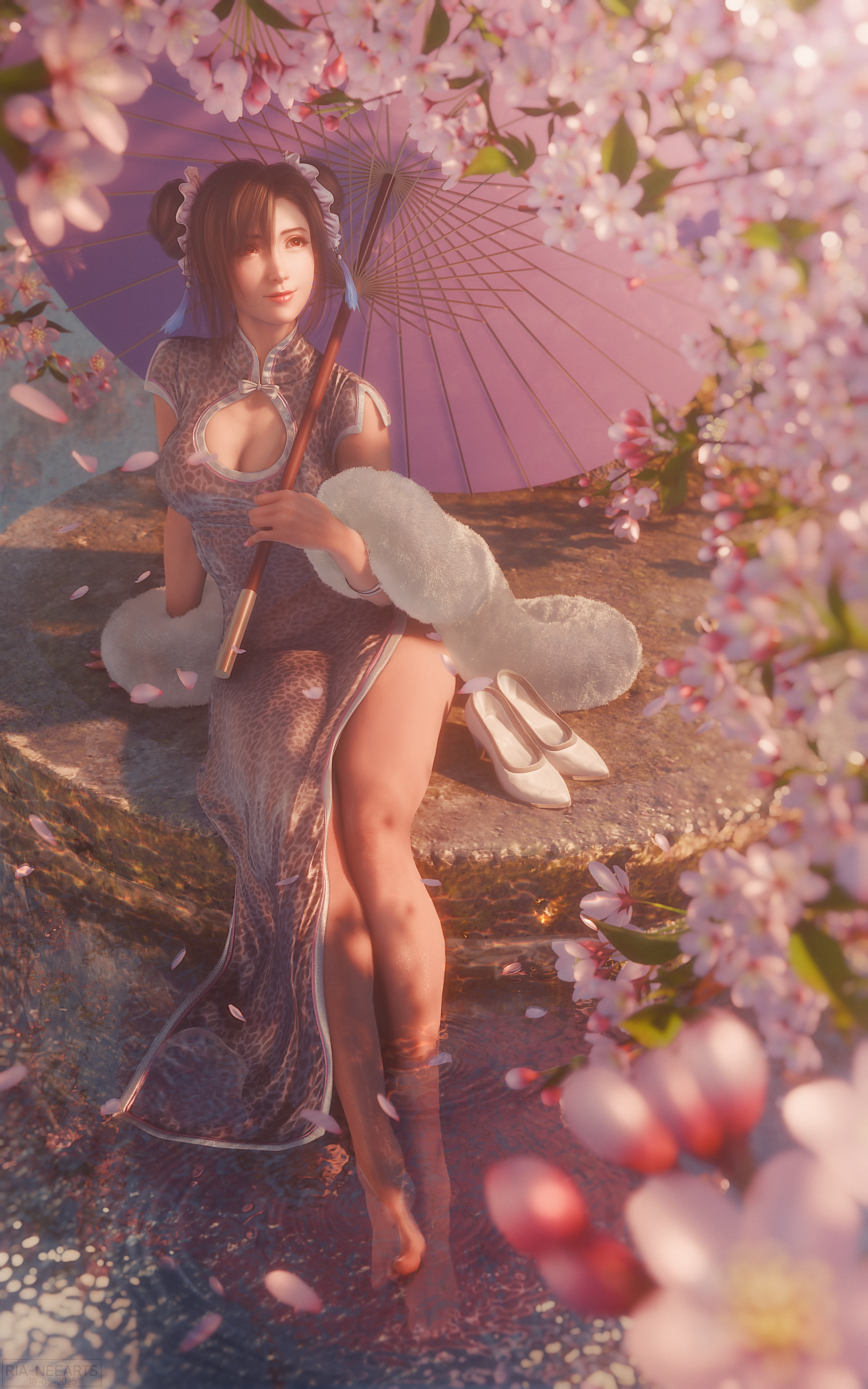 最终幻想系列｜蒂法·洛克哈特｜计算机图形学