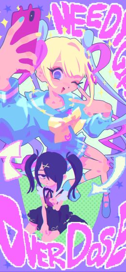 动漫｜动漫女孩｜纵向显示